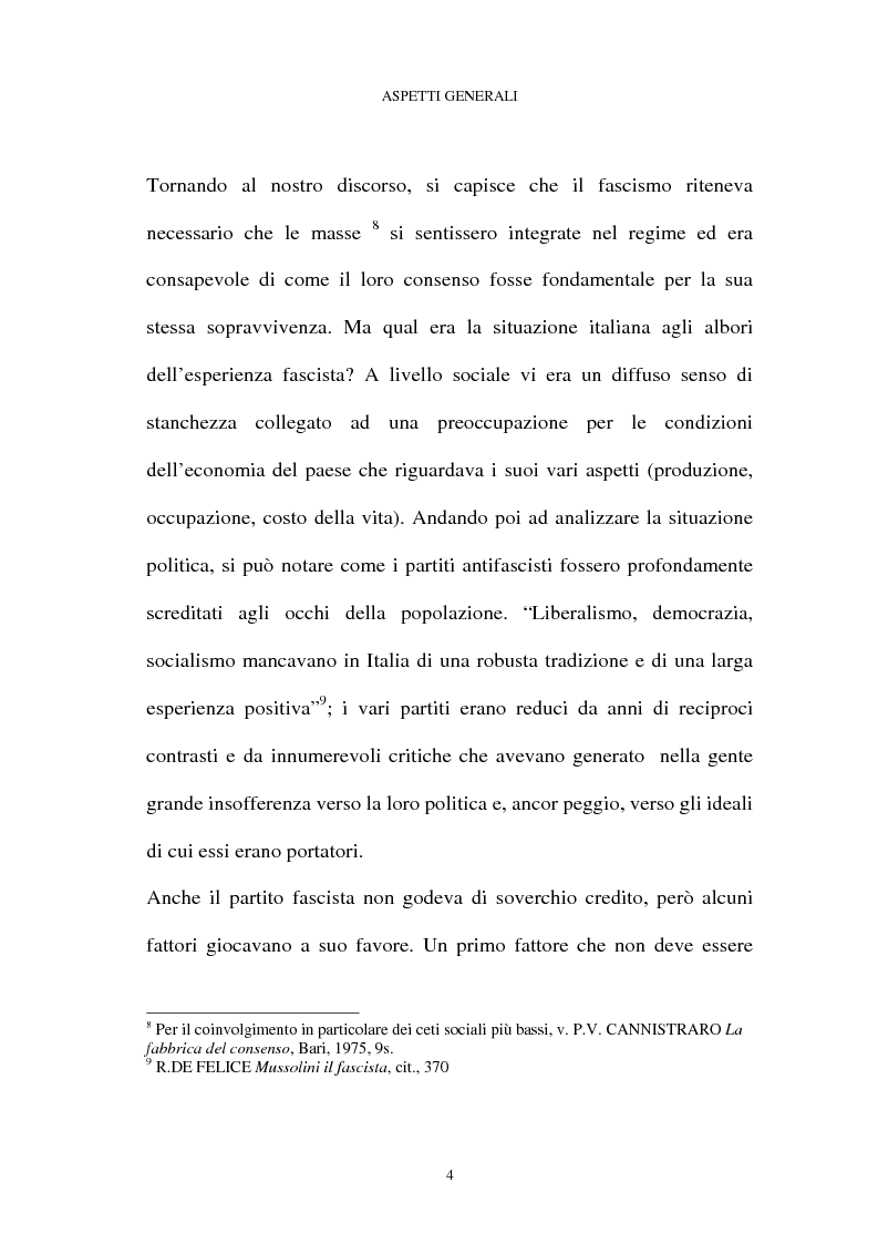 Anteprima della tesi: Le restrizioni della libertà di manifestazione del pensiero nel periodo fascista: la disciplina della stampa e delle radiodiffusioni circolari, Pagina 3