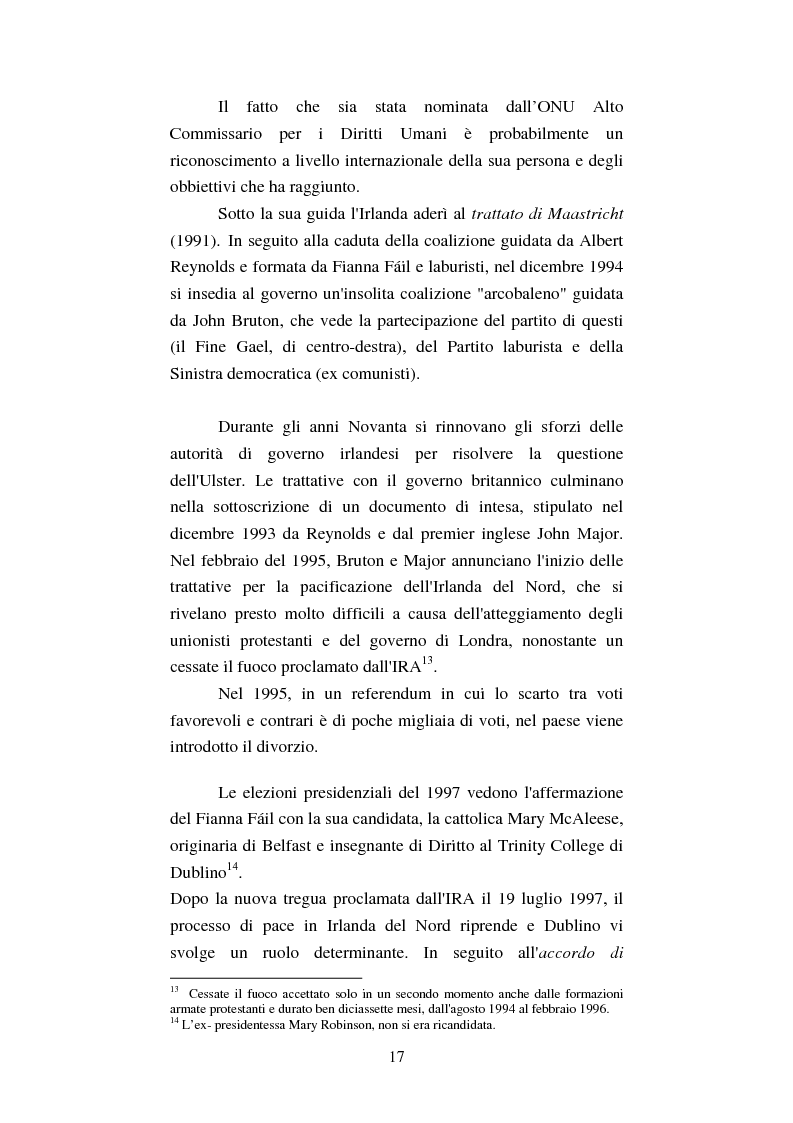 Anteprima della tesi: Diritti umani e politica estera irlandese nel secondo dopoguerra, Pagina 13