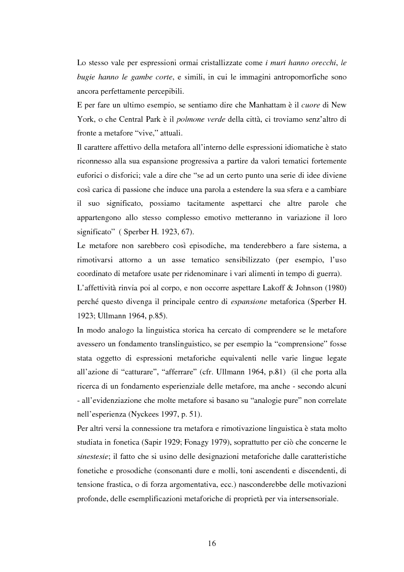 Anteprima della tesi: Il linguaggio figurato e la comprensione delle espressioni idiomatiche, Pagina 11