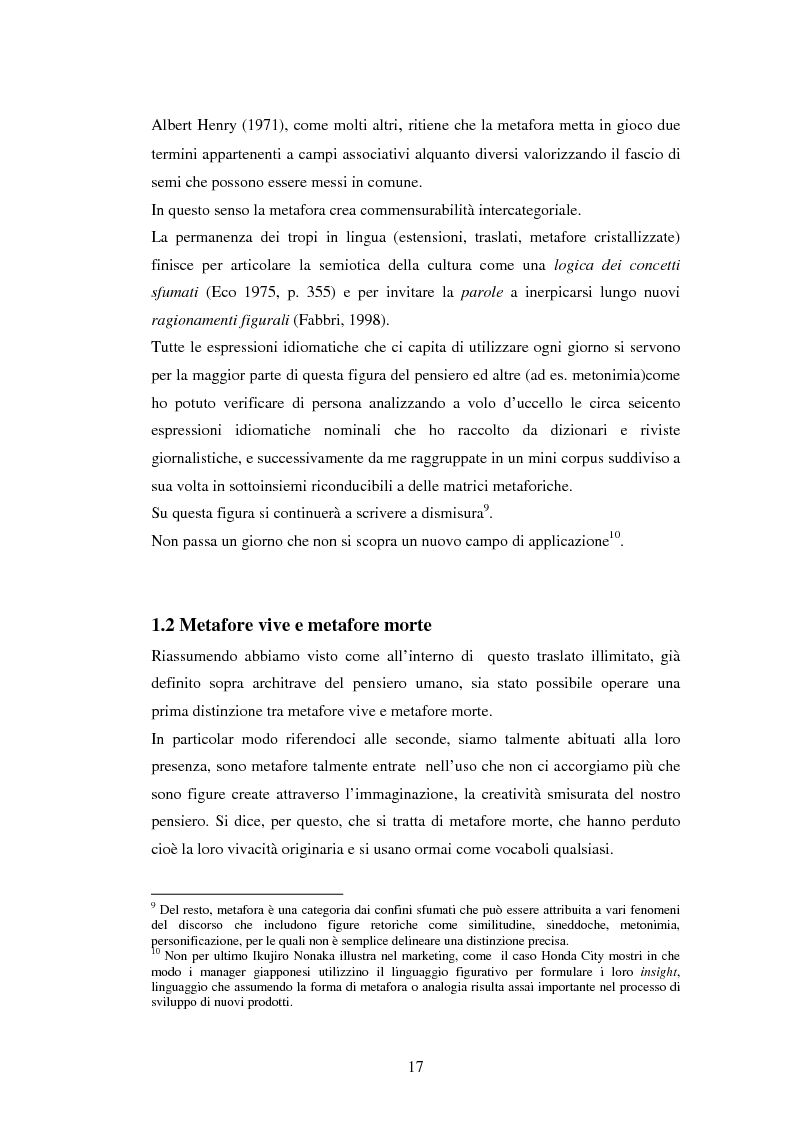 Anteprima della tesi: Il linguaggio figurato e la comprensione delle espressioni idiomatiche, Pagina 12