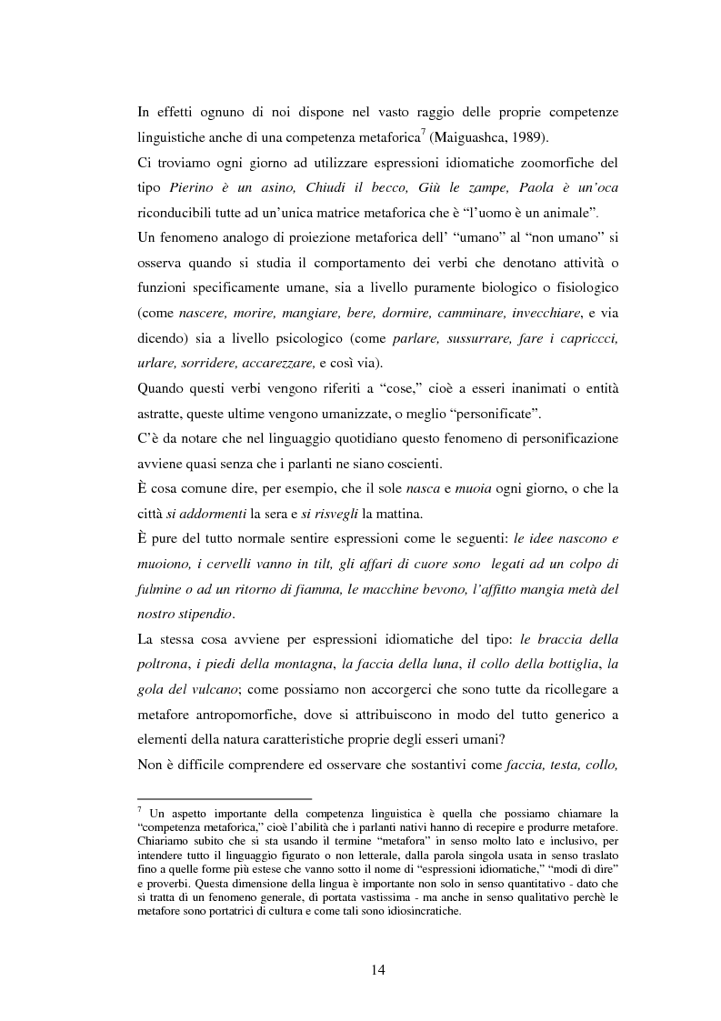 Anteprima della tesi: Il linguaggio figurato e la comprensione delle espressioni idiomatiche, Pagina 9