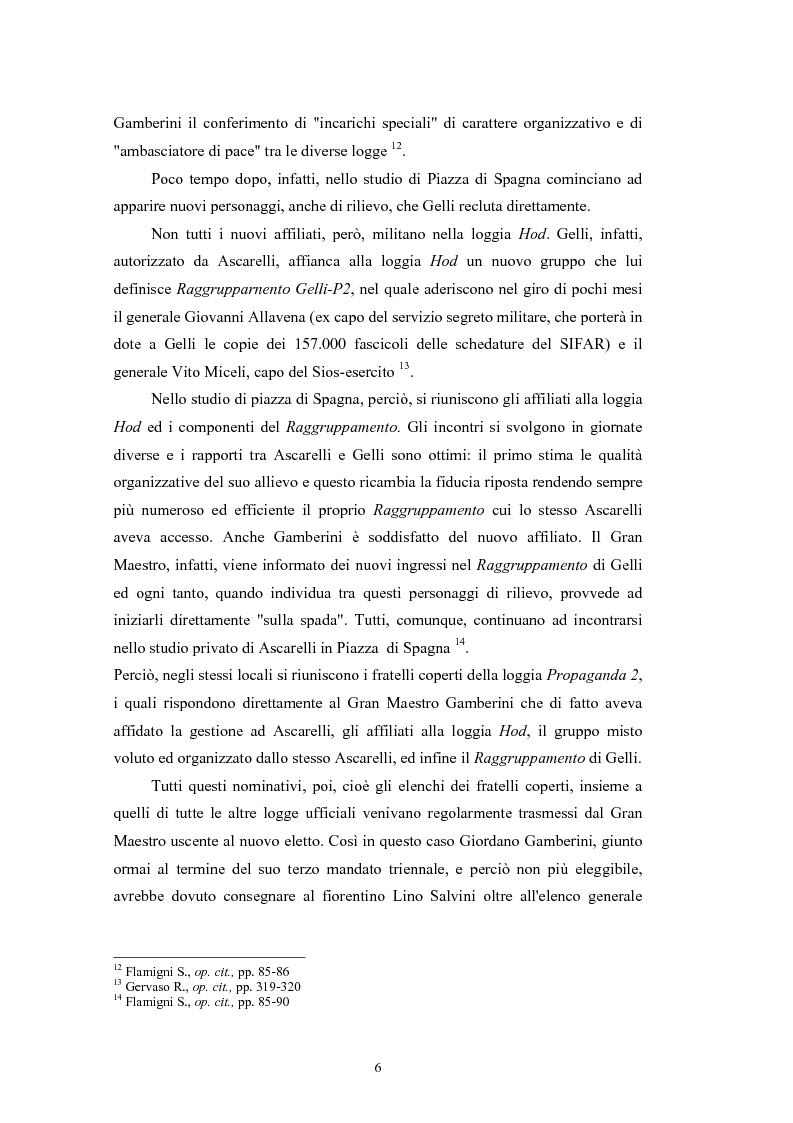 Anteprima della tesi: ''Il Potere è nei media''. La P2 e l'editoria nella stampa italiana e inglese, Pagina 9