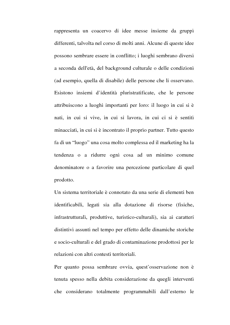 Anteprima della tesi: Lo sviluppo territoriale e l'importanza delle risorse locali: piano di marketing turistico-culturale della città di Benevento, Pagina 6