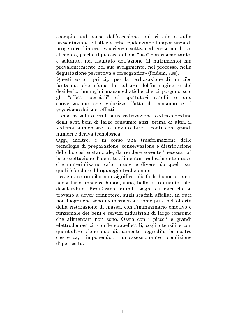 Anteprima della tesi: Il sapore glocale della cucina in tv, Pagina 8