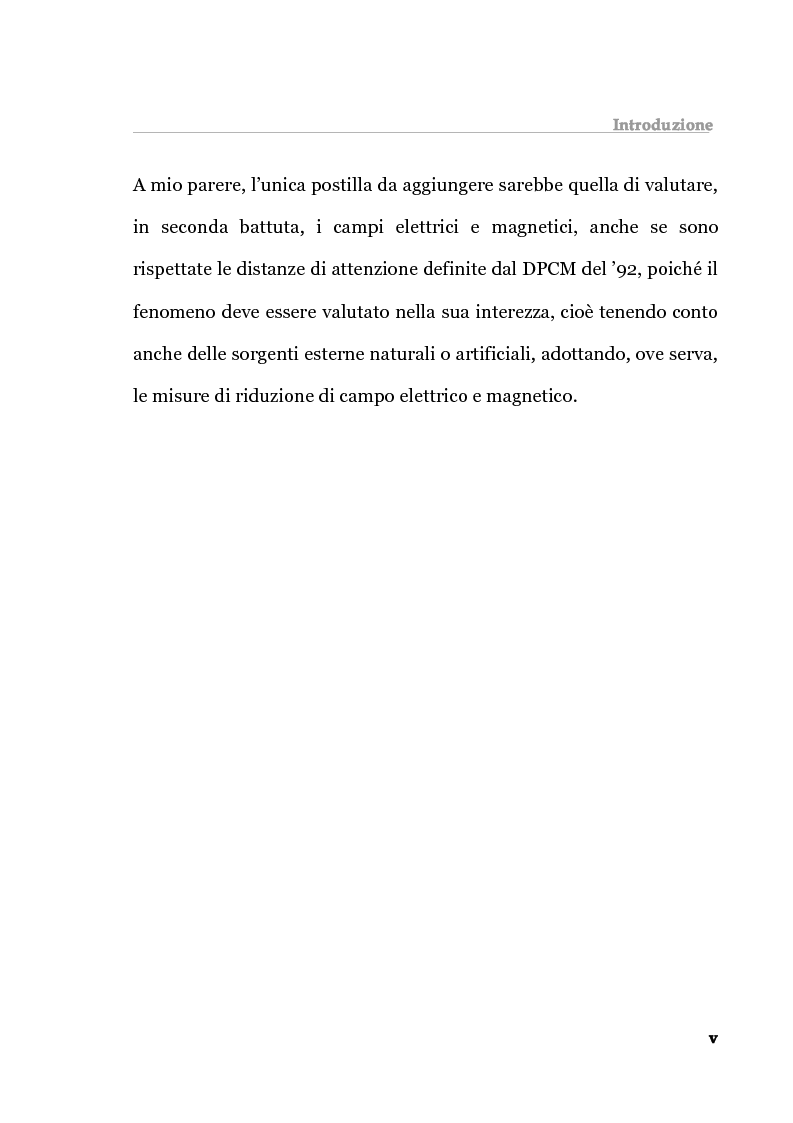 Anteprima della tesi: Analisi tecnica normativa e giuridica sull'elettrosmog a bassa frequenza, Pagina 5