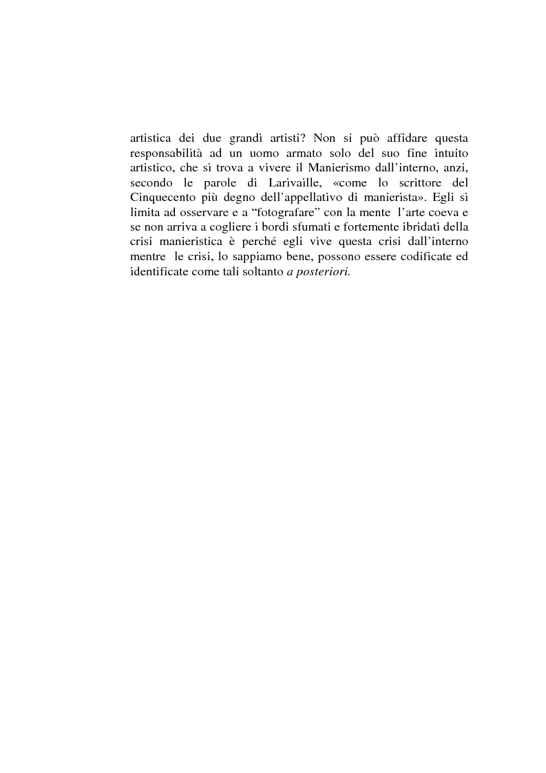 Anteprima della tesi: ''Io non son cieco ne la pittura'' Pietro Aretino e le arti figurative, Pagina 6
