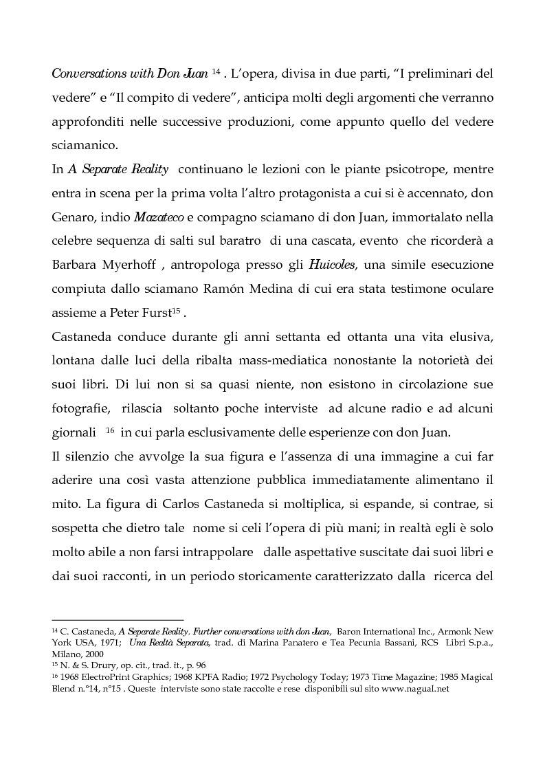 Anteprima della tesi: I testi di Carlos Castaneda e la risocializzazione del loro lettore, Pagina 13