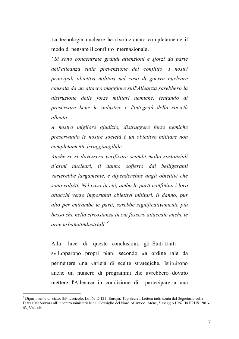 Anteprima della tesi: La dottrina della risposta flessibile: questioni di sicurezza europea e globale negli anni Sessanta, Pagina 4