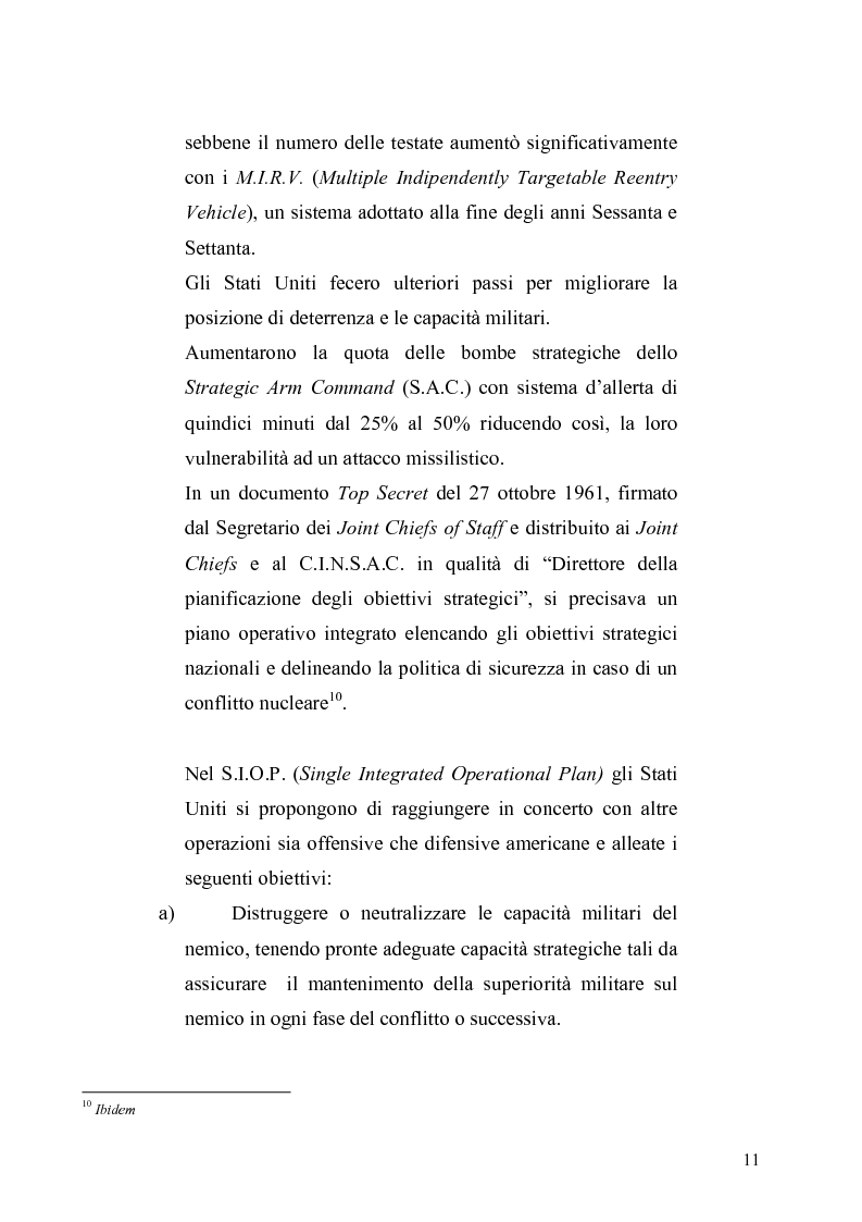 Anteprima della tesi: La dottrina della risposta flessibile: questioni di sicurezza europea e globale negli anni Sessanta, Pagina 8