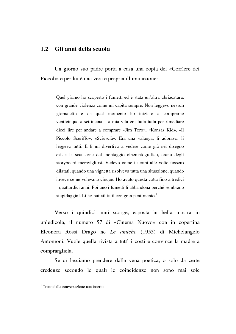 Anteprima della tesi: Maurizio Ponzi. Tra arte e mestiere, Pagina 14