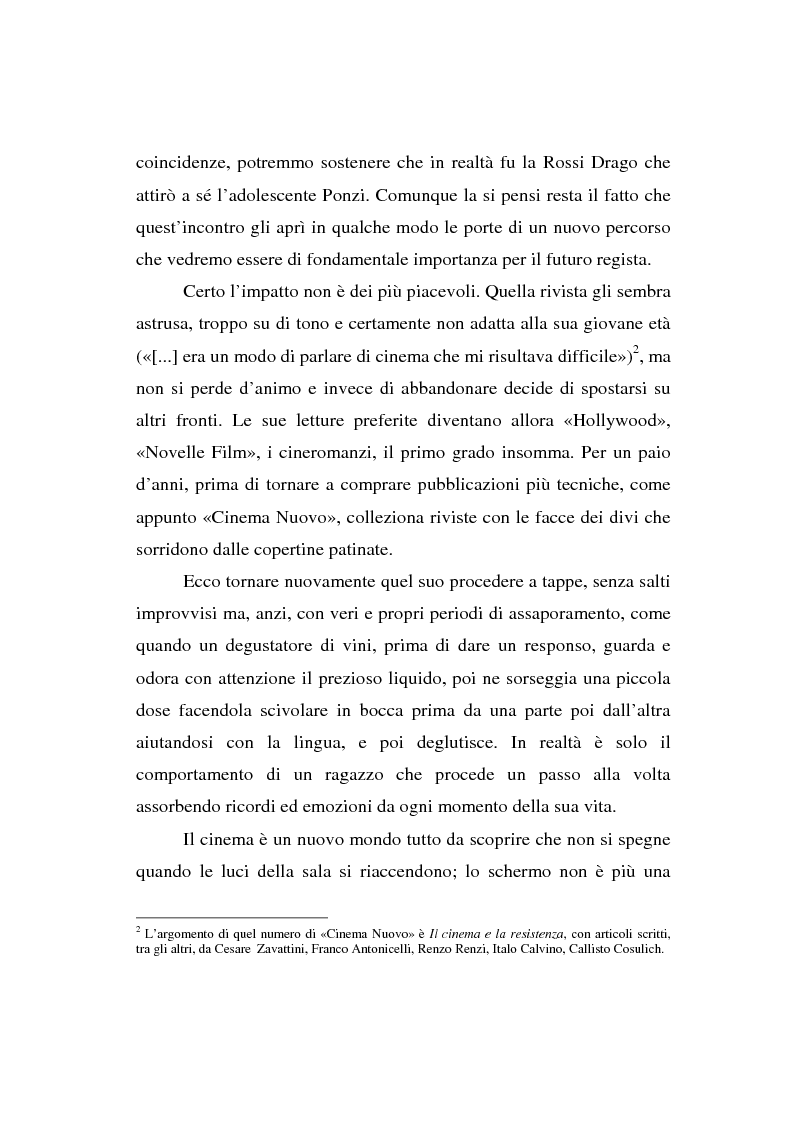 Anteprima della tesi: Maurizio Ponzi. Tra arte e mestiere, Pagina 15