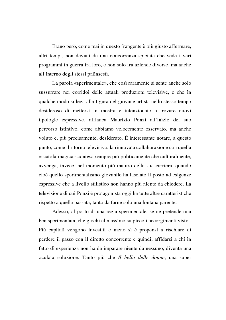 Anteprima della tesi: Maurizio Ponzi. Tra arte e mestiere, Pagina 3