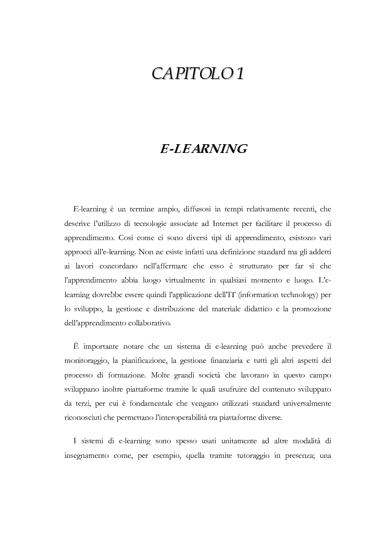 Anteprima della tesi: Apprendere a distanza: analisi, progetto e sviluppo del server di MultiCom II, Pagina 5