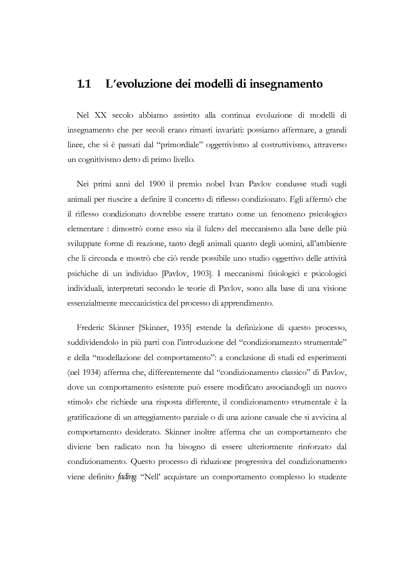 Anteprima della tesi: Apprendere a distanza: analisi, progetto e sviluppo del server di MultiCom II, Pagina 7