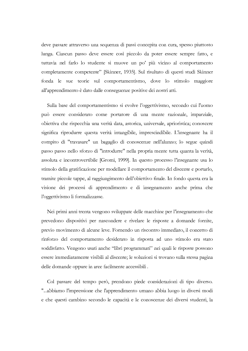 Anteprima della tesi: Apprendere a distanza: analisi, progetto e sviluppo del server di MultiCom II, Pagina 8