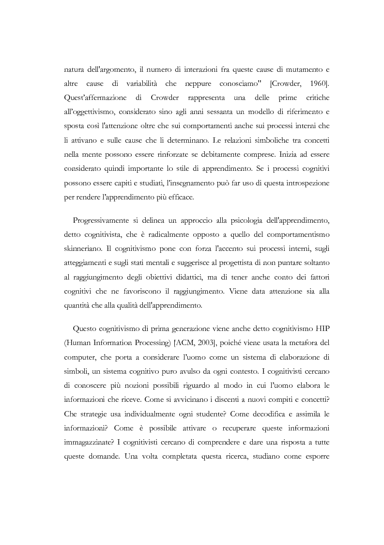 Anteprima della tesi: Apprendere a distanza: analisi, progetto e sviluppo del server di MultiCom II, Pagina 9