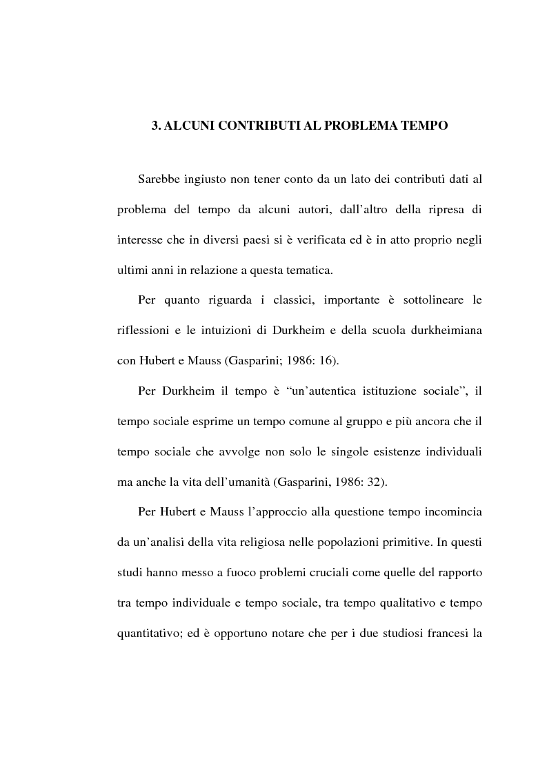 Anteprima della tesi: Il tempo, un mistero da esplorare: analisi sociologica al concetto di tempo, Pagina 12