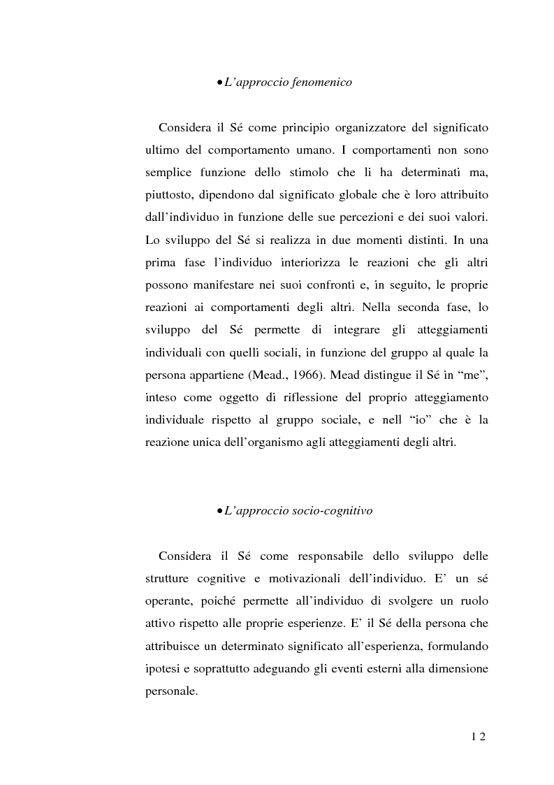 Anteprima della tesi: Percezione di sé e disabilità: Sé, corpo e ambiente, Pagina 10