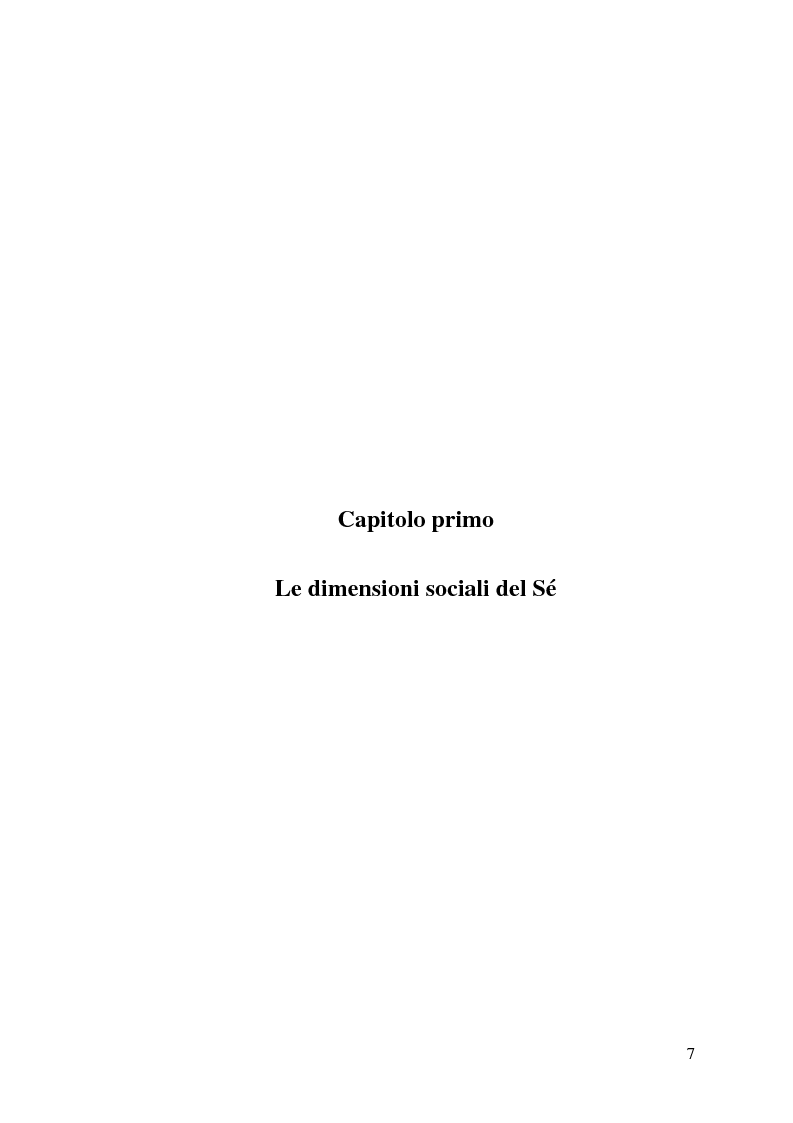 Anteprima della tesi: Percezione di sé e disabilità: Sé, corpo e ambiente, Pagina 5