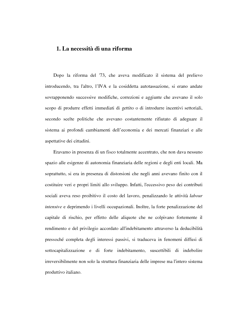 Anteprima della tesi: Valutazione degli effetti economici dell'Imposta Regionale sulle Attività Produttive (Irap), Pagina 3
