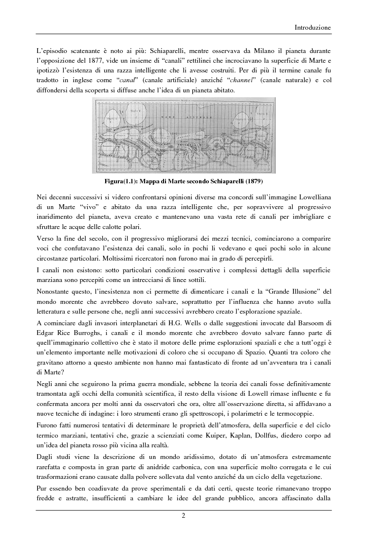 Anteprima della tesi: Progettazione dei sottosistemi propulsivo, estrattivo e campionatore di una sonda per l'esplorazione del sottosuolo marziano, Pagina 2