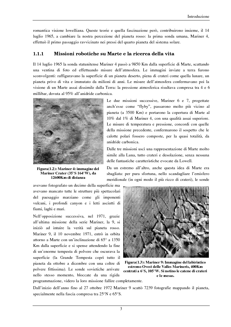 Anteprima della tesi: Progettazione dei sottosistemi propulsivo, estrattivo e campionatore di una sonda per l'esplorazione del sottosuolo marziano, Pagina 3