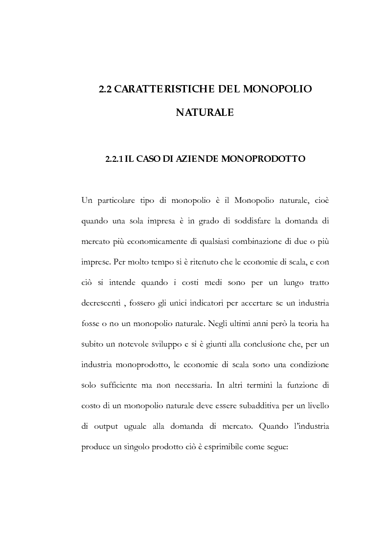 Anteprima della tesi: Il processo di liberalizzazione delle telecomunicazioni: il caso della telefonia mobile, Pagina 14
