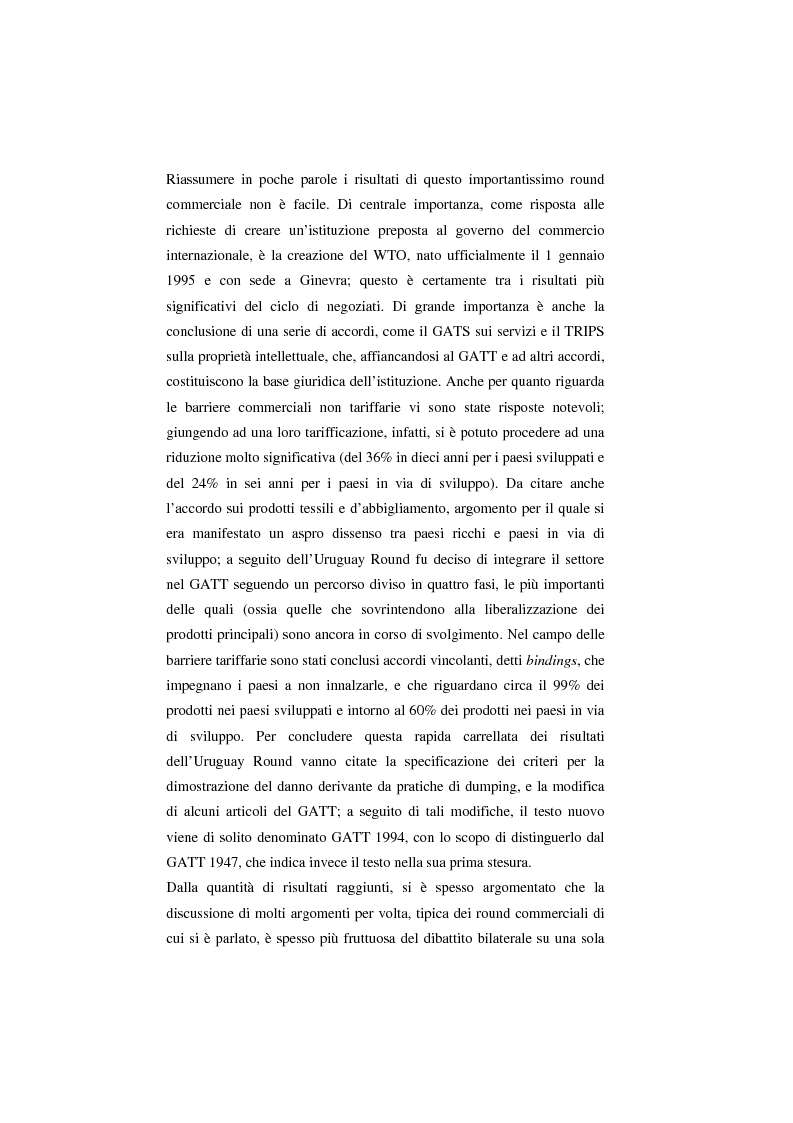 Anteprima della tesi: Il Wto e l'Unione europea, Pagina 12