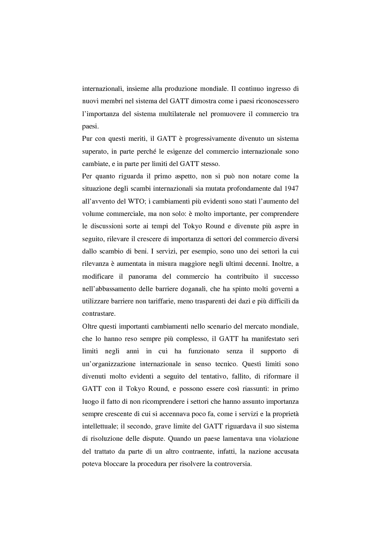 Anteprima della tesi: Il Wto e l'Unione europea, Pagina 14
