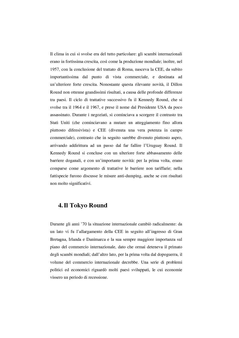 Anteprima della tesi: Il Wto e l'Unione europea, Pagina 8