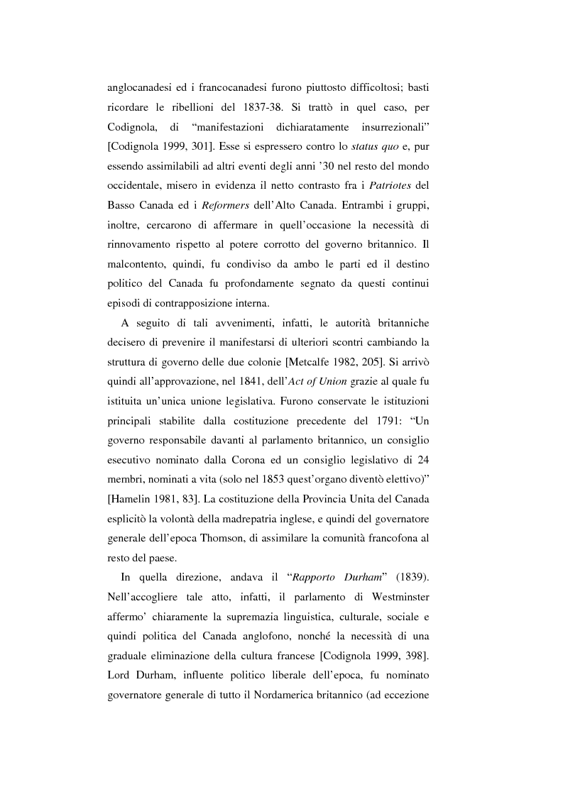 Anteprima della tesi: Il Canada: sistema federale e crisi di statualità, Pagina 12