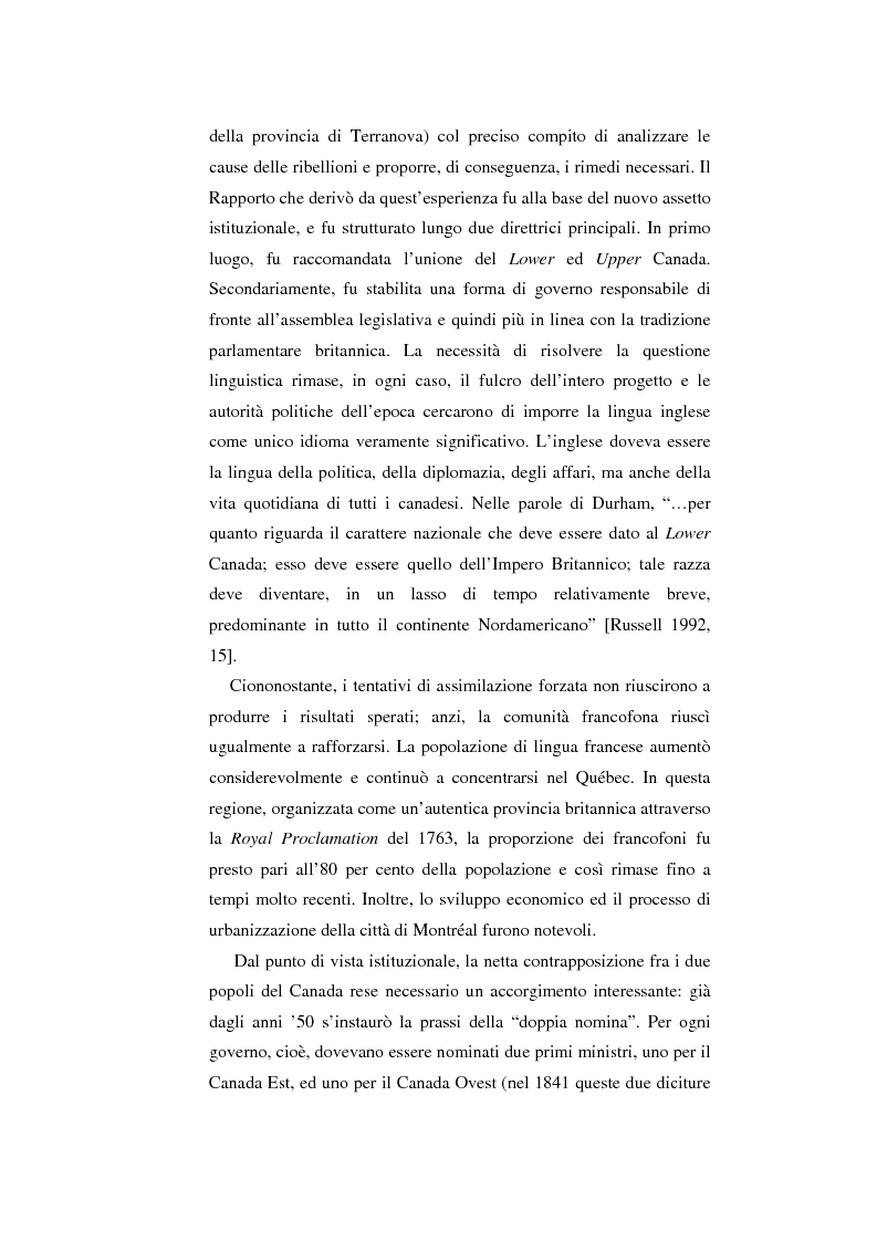 Anteprima della tesi: Il Canada: sistema federale e crisi di statualità, Pagina 13