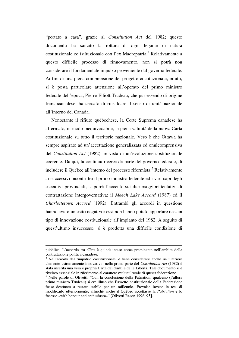Anteprima della tesi: Il Canada: sistema federale e crisi di statualità, Pagina 6