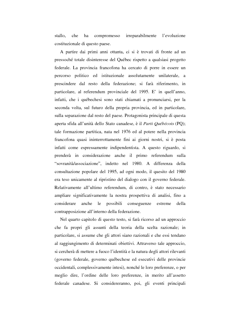Anteprima della tesi: Il Canada: sistema federale e crisi di statualità, Pagina 7