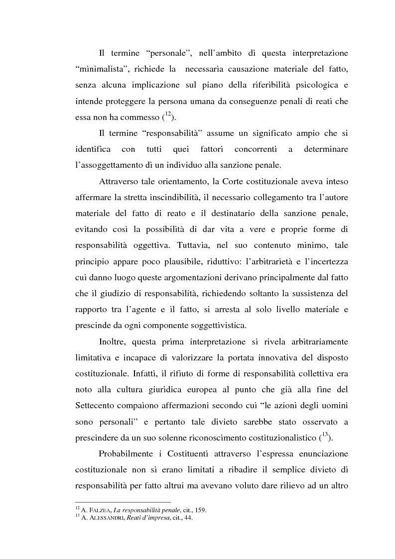 Anteprima della tesi: La responsabilità da reato dell'ente collettivo, Pagina 10