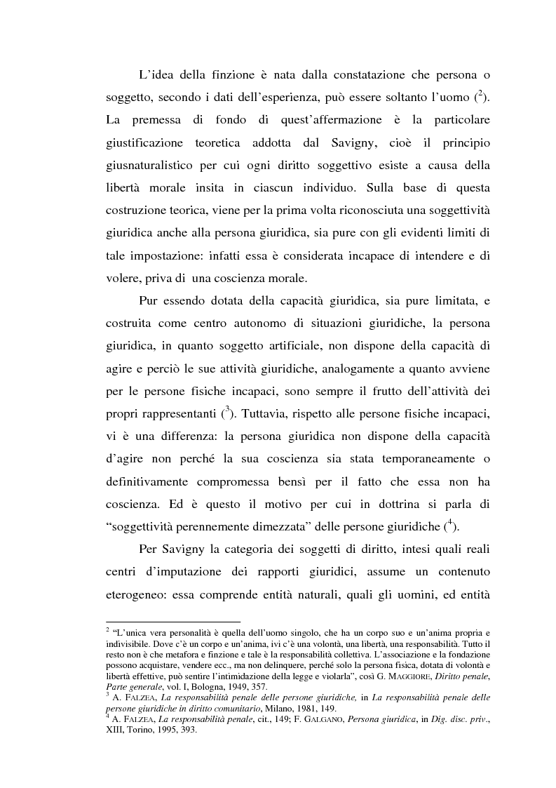 Anteprima della tesi: La responsabilità da reato dell'ente collettivo, Pagina 3