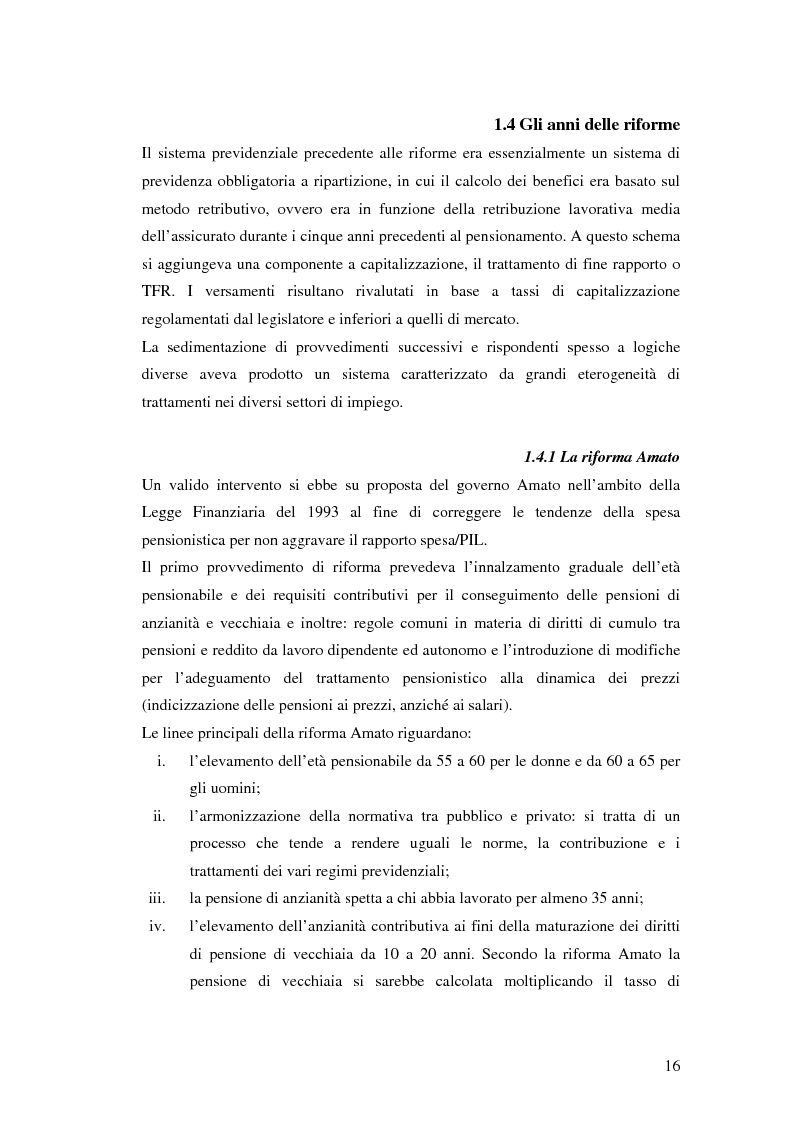 Anteprima della tesi: Il terzo pilastro della previdenza: analisi di un decollo mancato, Pagina 11