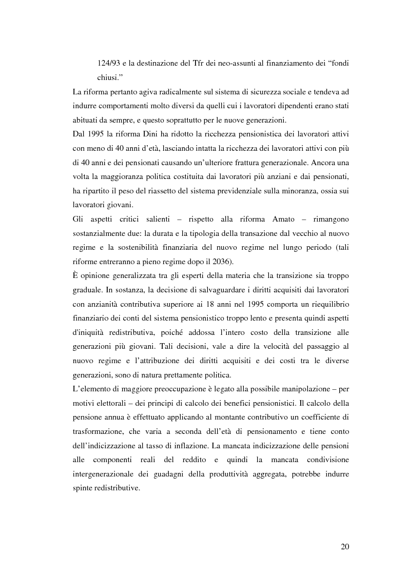 Anteprima della tesi: Il terzo pilastro della previdenza: analisi di un decollo mancato, Pagina 15