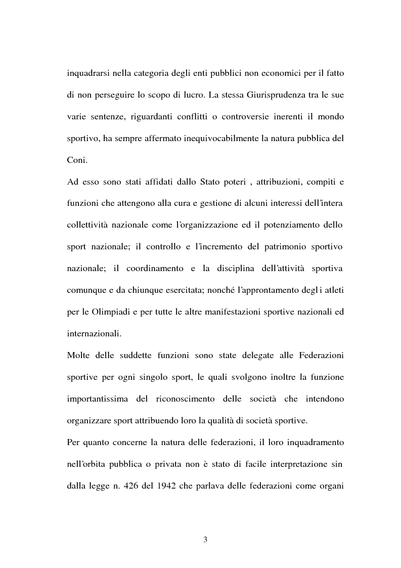 Anteprima della tesi: Lavoro sportivo, Pagina 3