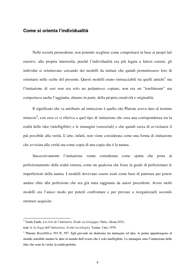Anteprima della tesi: I mass media e il ruolo del gusto nella società moderna, Pagina 4