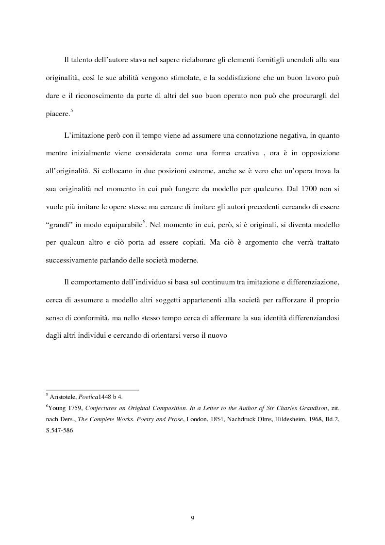 Anteprima della tesi: I mass media e il ruolo del gusto nella società moderna, Pagina 5