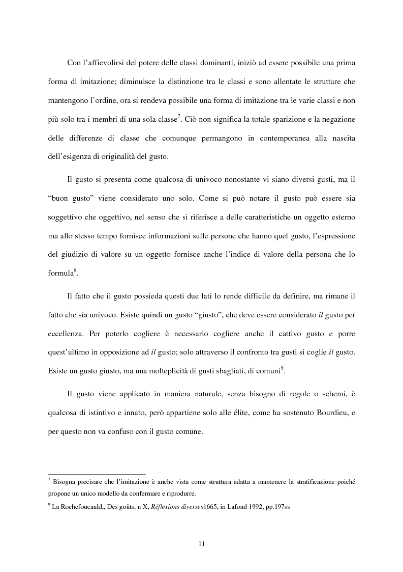 Anteprima della tesi: I mass media e il ruolo del gusto nella società moderna, Pagina 7