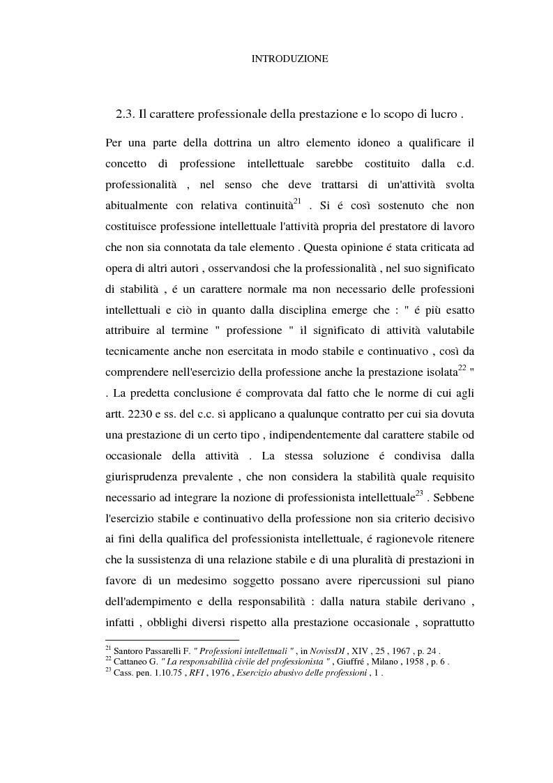 Anteprima della tesi: Lavoro professionale e responsabilità, Pagina 10
