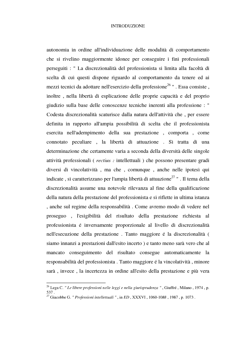 Anteprima della tesi: Lavoro professionale e responsabilità, Pagina 12