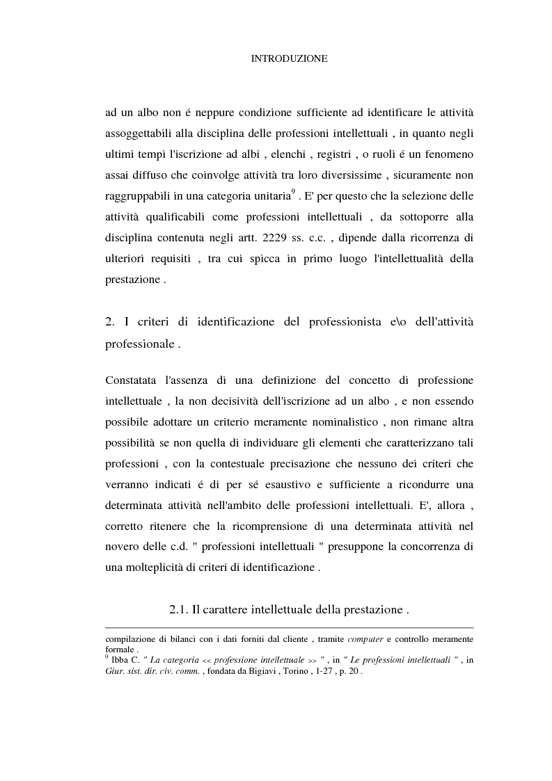 Anteprima della tesi: Lavoro professionale e responsabilità, Pagina 5