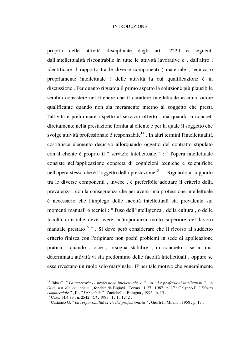 Anteprima della tesi: Lavoro professionale e responsabilità, Pagina 7