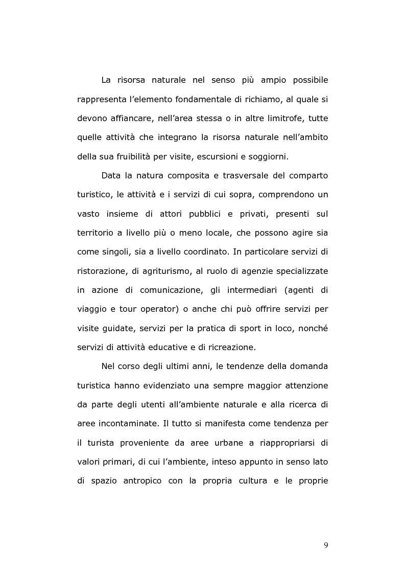Anteprima della tesi: Un modello di sviluppo ecocompatibile: il progetto ''Banca dati Vestina'', Pagina 7
