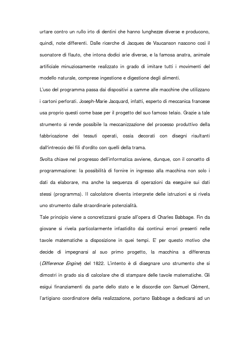Anteprima della tesi: L'informatica esposta al museo: analisi e prospettive, Pagina 10
