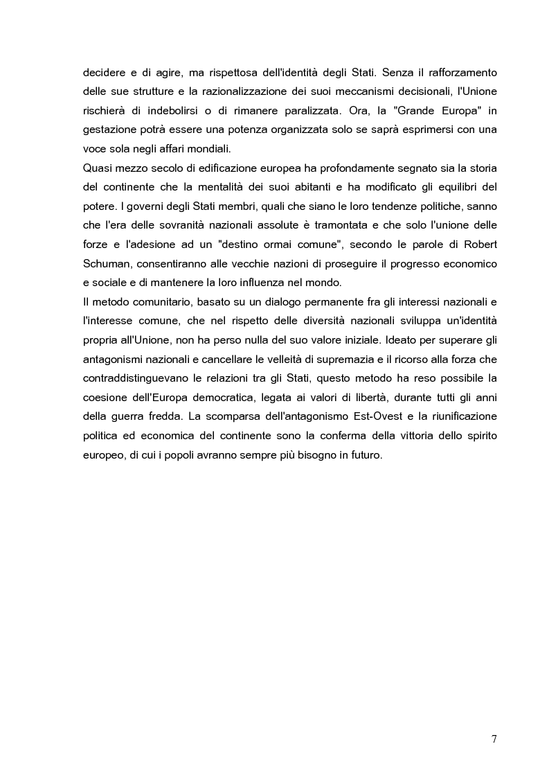Anteprima della tesi: Cooperazione economica e ambientale dell'Unione europea con paesi del sud del Mediterraneo, Pagina 5