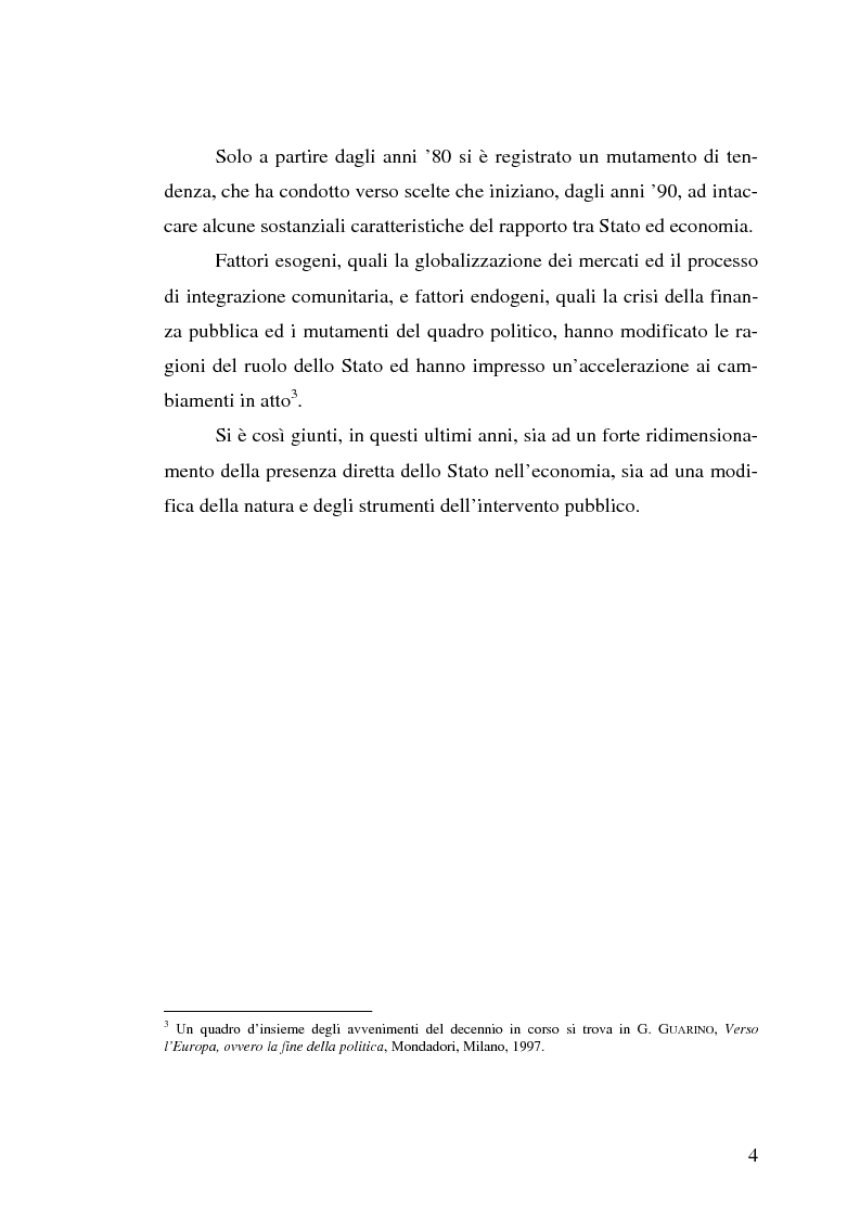Anteprima della tesi: Le autorità di regolazione dei servizi di pubblica utilità: energia elettrica e gas, Pagina 2